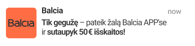 Balcia APP virsraksts
